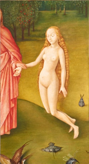 Eva, naarJ. Bosch, 78 x 42 cm